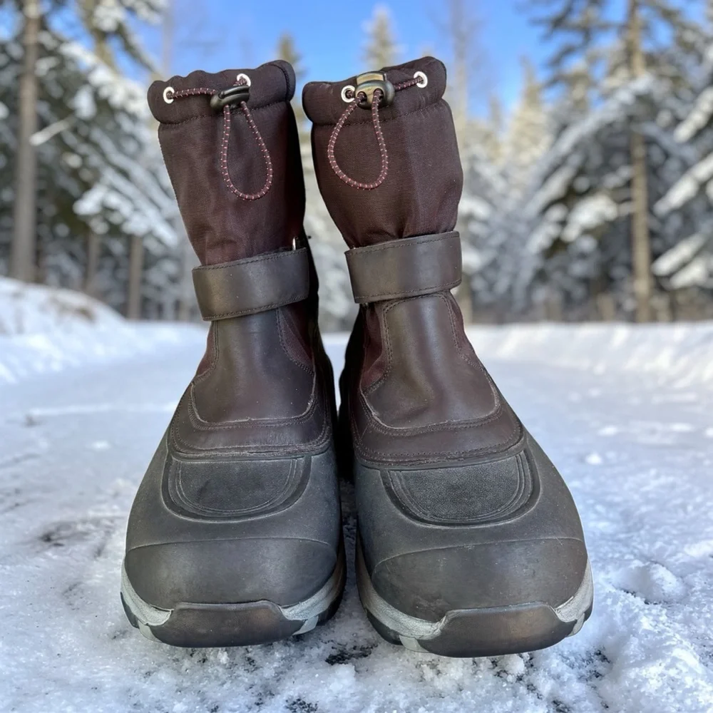 Lands’ End Insulated Winter Snow Boots Men’s Size 12 Regular Outdoor Adventure